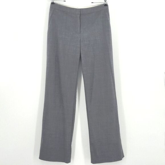 Michael Kors Wool Pants Trousers Womens Size 4 / Small Gray Office Work Business - Picture 1 of 10